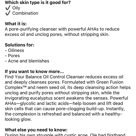 SOLD Ole Henriksen Oil Control Cleanser - Picture 4 of 5